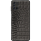 Кожаный чехол Boxface Samsung M515 Galaxy M51 Crocodile Черный
