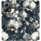 Чохол-книжка BoxFace для Xiaomi Poco X5 5G Білі орхідеї