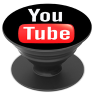 Подставка держатель для телефона PopSockets YouTube