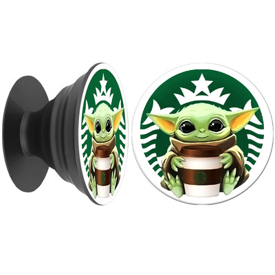Подставка держатель для телефона PopSockets Baby Yoda