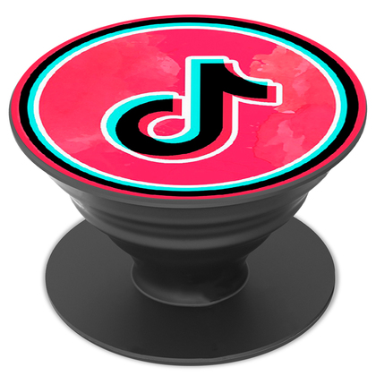 Подставка держатель для телефона PopSockets Розовый TikTok