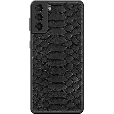 Кожаный чехол Boxface Samsung G991 Galaxy S21 Reptile Black