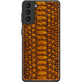 Кожаный чехол Boxface Samsung G996 Galaxy S21 Plus Reptile Brown