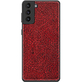 Кожаный чехол Boxface Samsung G996 Galaxy S21 Plus Snake Red