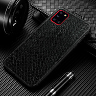 Кожаный чехол Boxface Samsung Galaxy A31 (A315) Snake Black