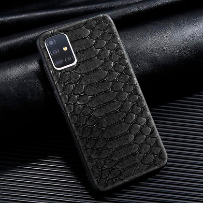 Кожаный чехол Boxface Samsung Galaxy A51 (A515) Reptile Black