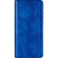 Чехол книжка Leather Gelius New для Xiaomi Redmi Note 9 Синий