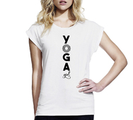 Женская футболка Yoga Girl