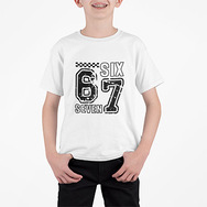 Дитяча футболка 6-7 Six Seven