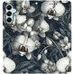 Чохол-книжка BoxFace для Samsung Galaxy A05s (A057) Білі орхідеї