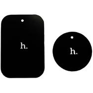 Пластины Hoco для соединения с магнитным автодержателем Черный (2шт)