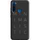 Черный чехол BoxFace Xiaomi Redmi Note 8T Minimalistic