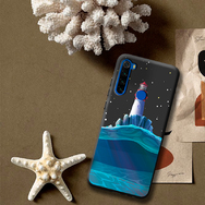 Черный чехол BoxFace Xiaomi Redmi Note 8T Lighthouse