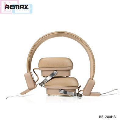 Stereo Bluetooth Гарнитура Наушники Headset Remax RB-200HB Бежевый