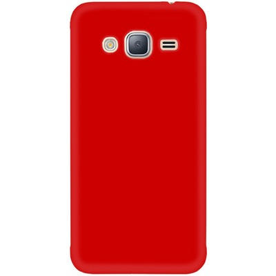Силиконовый чехол Samsung J320 Galaxy J3 2016 Красный