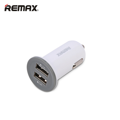 Автомобильное зарядное устройство Remax Dual USB 2.1 White