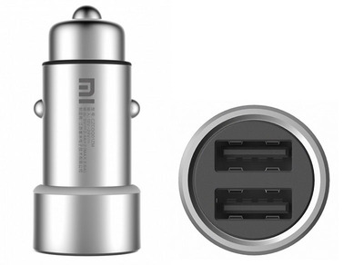 Автомобильное зарядное устройство Xiaomi Car Charger Silver