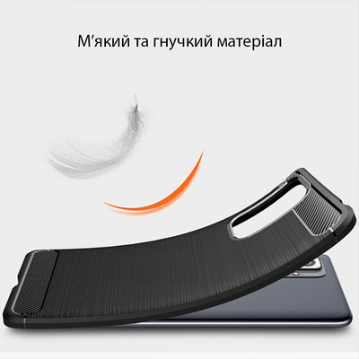 Чехол Carbon Fiber Xiaomi Redmi Note 10/ Note 10S