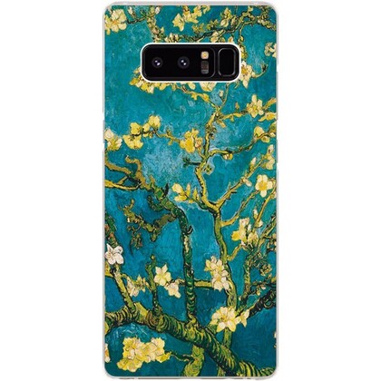 Чехол прозрачный U-Print 3D Samsung N950F Galaxy Note 8 Van Gogh Sakura