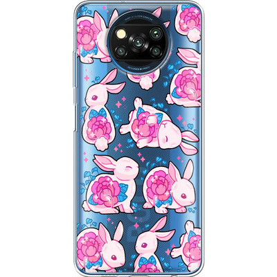 Чехол BoxFace Xiaomi Poco X3 Pink Rabbits
