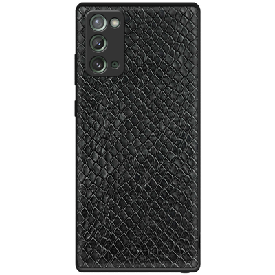 Кожаный чехол Boxface Samsung N980 Galaxy Note 20 Snake Black