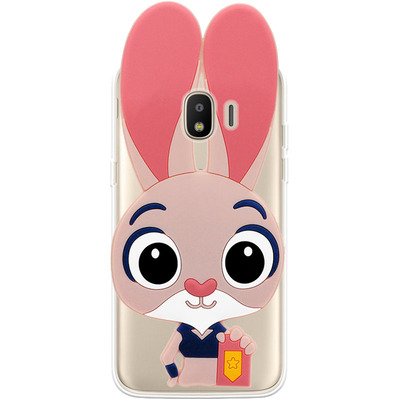 Чехол силиконовый Zootopia Samsung J250 Galaxy J2 (2018) Rabbit Judy