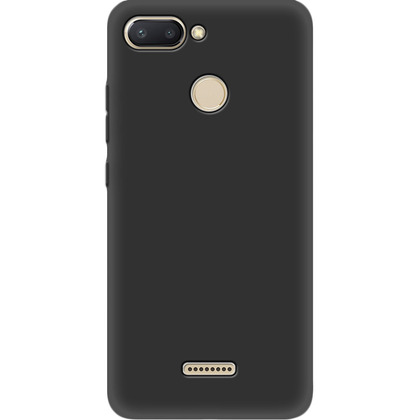 Чехол силиконовый Xiaomi Redmi 6 Черный