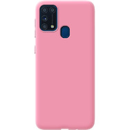 Силиконовый чехол Samsung M315 Galaxy M31 Розовый