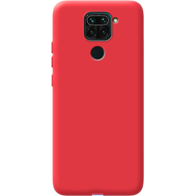 Чехол силиконовый Xiaomi Redmi Note 9 Красный