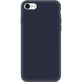 Силиконовый чехол Apple iPhone SE (2020) Темно-синий