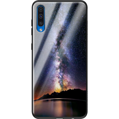 Защитный чехол BoxFace Glossy Panel Samsung Galaxy A50 Milky Way