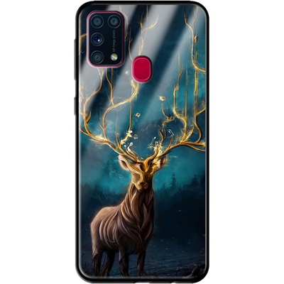 Защитный чехол BoxFace Glossy Panel Samsung Galaxy M31 Fairy Deer