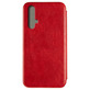 Чехол книжка Leather Gelius для Huawei Nova 5T Красный