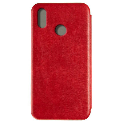 Чехол книжка Leather Gelius для Huawei Y9 2019 Красный