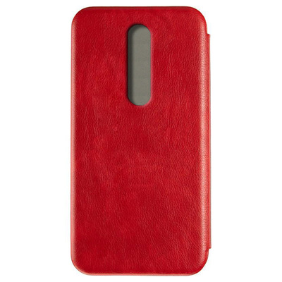 Чехол книжка Leather Gelius для Xiaomi Mi 9T / Mi 9T Pro Красный