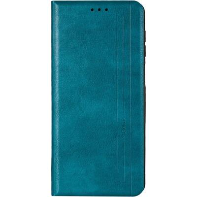 Чехол книжка Leather Gelius New для Xiaomi Redmi 9C Зеленый