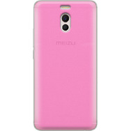 Силиконовый чехол накладка Meizu M6 Note Розовый