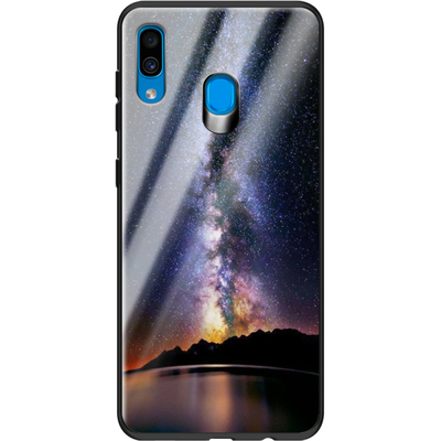 Защитный чехол BoxFace Glossy Panel Samsung Galaxy A30 Milky Way