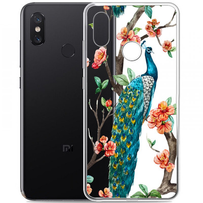 Чехол прозрачный U-Print 3D Xiaomi Mi 8 Pavlin