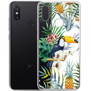 Чехол прозрачный U-Print Xiaomi Mi 8 Тукан