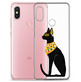 Чехол прозрачный U-Print Xiaomi Redmi S2 Egipet Cat со стразами