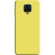 Силиконовый чехол Xiaomi Redmi Note 9S Желтый