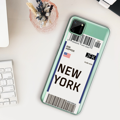 Чехол BoxFace Realme C11 Ticket to New York