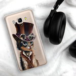 Чехол прозрачный BoxFace Samsung J510 Galaxy J5 2016 Steampunk Cat