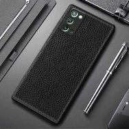 Кожаный чехол Boxface Samsung N980 Galaxy Note 20 Flotar Black