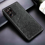 Кожаный чехол Boxface Samsung N985 Galaxy Note 20 Ultra Snake Black