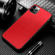 Кожаный чехол Boxface Apple iPhone 12 Pro Flotar Red