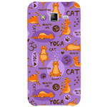 Чехол-накладка U-Print Samsung J500H Galaxy J5 Yoga Cat