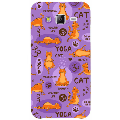 Чехол-накладка U-Print Samsung J700H Galaxy J7 Yoga Cat