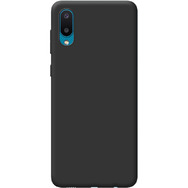 Чехол силиконовый Samsung A022 Galaxy A02 Черный